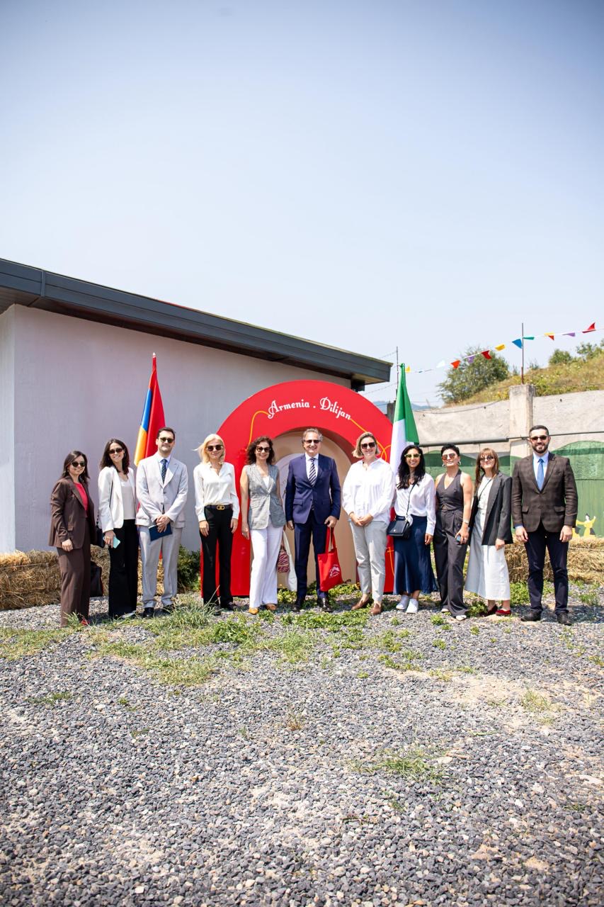 Visita dell’Ambasciatore Alessandro Ferranti a Dilijan