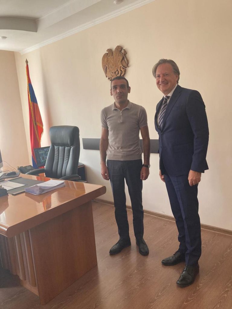 Visita dell’Ambasciatore Alessandro Ferranti a Dilijan