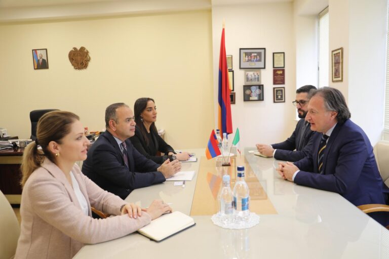 Incontro con Zareh Sinanyan