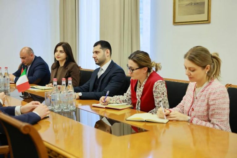 Incontro con il Ministro dell’Ambiente, Hambardzum Matevosyan 3