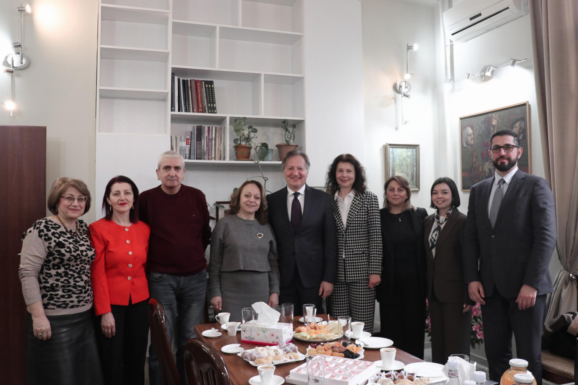 Visita dell’Ambasciatore Ferranti al Conservatorio di Jerevan