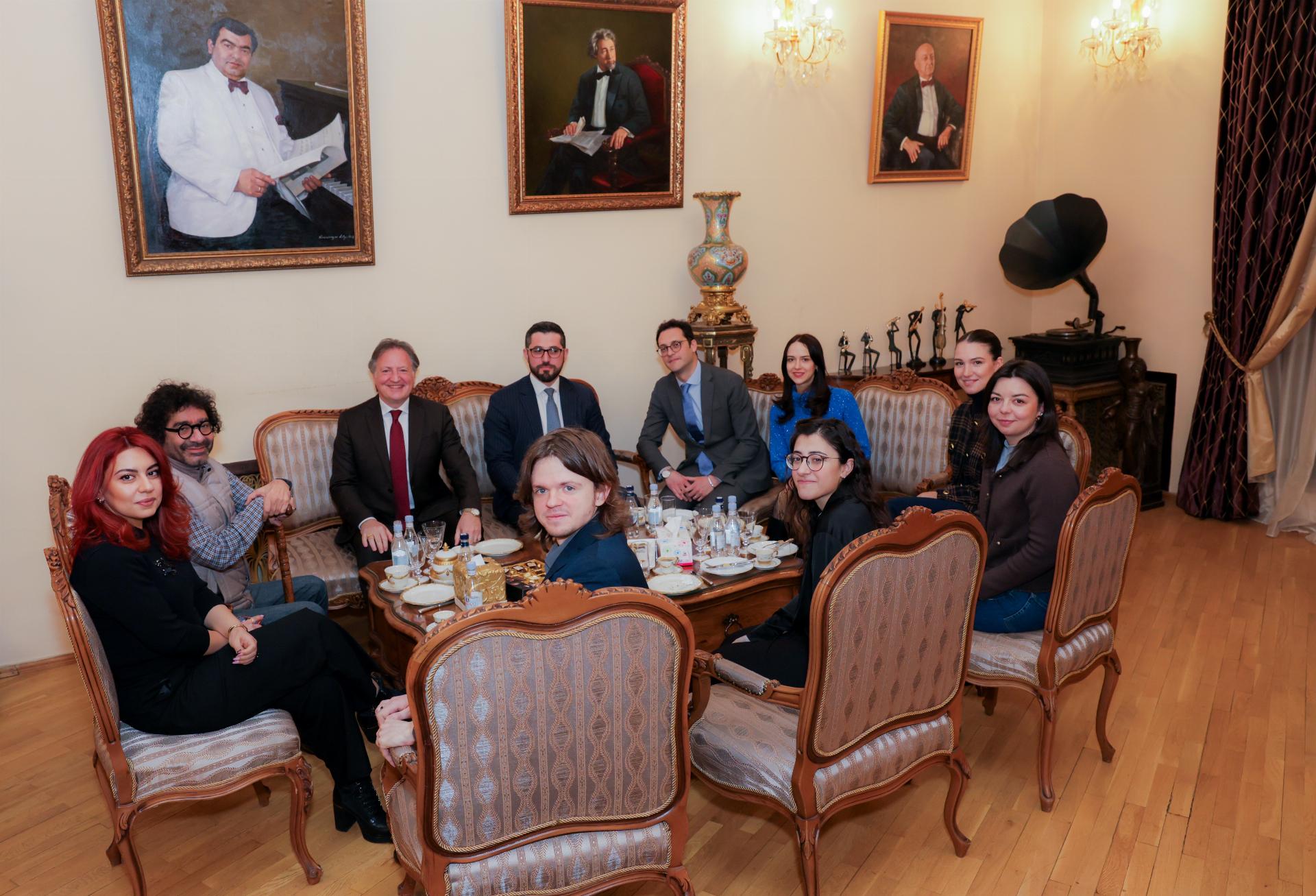 Visita presso il Teatro Nazionale Accademico Armeno dell’Opera e del Balletto