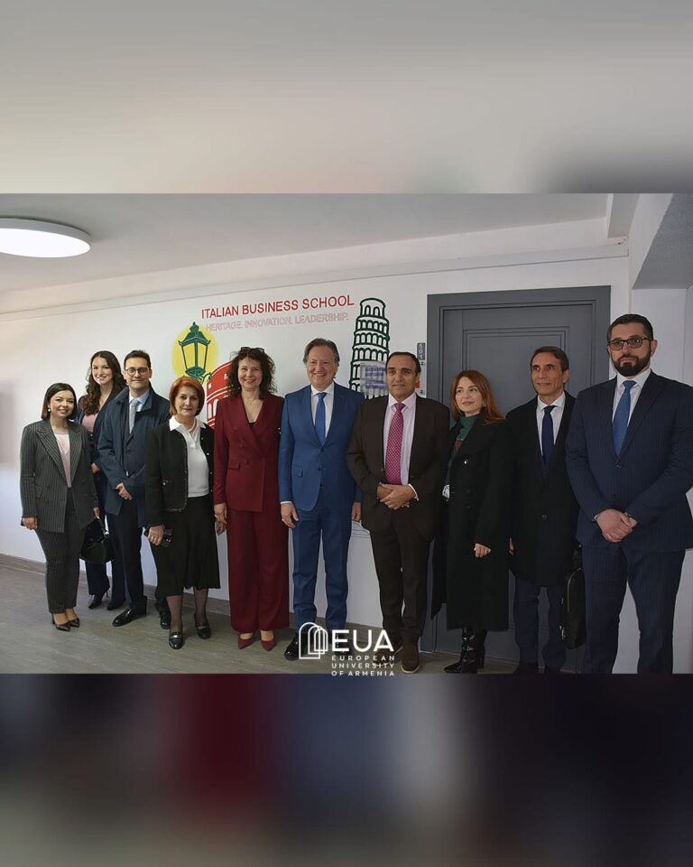 Inaugurazione “Italian Business School” Università Europea d’Armenia 2