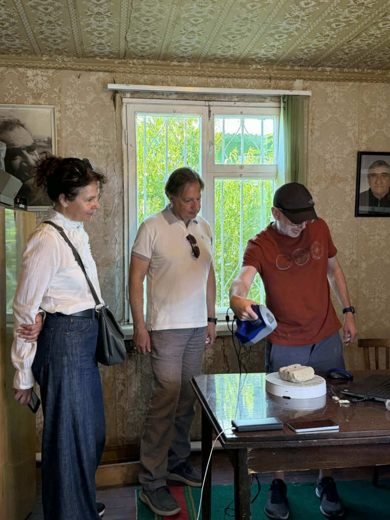 Visita dell’Ambasciatore Ferranti agli scavi archeologici di Dvin 2