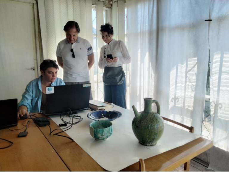 Visita dell’Ambasciatore Ferranti agli scavi archeologici di Dvin 3