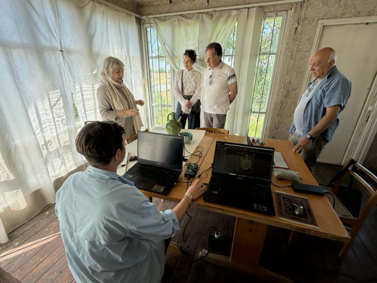 Visita dell’Ambasciatore Ferranti agli scavi archeologici di Dvin 4